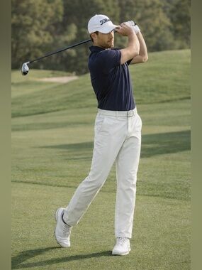 Willit White Performance Trouser Pant 34x30 Golf Lightweight Travel